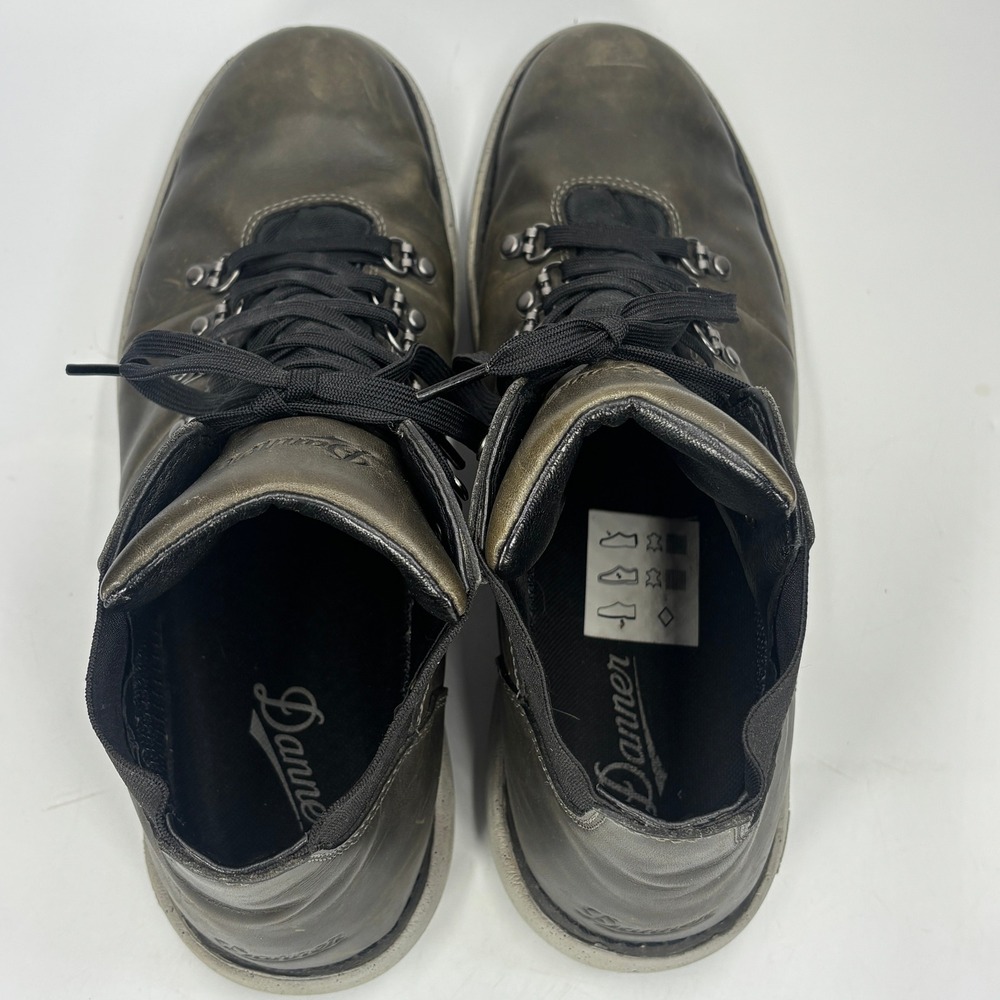 Danner Vertigo 917 Men's 11 Leather Gore-Tex Hiking Boots Dark Gray Green 32382 - Picture 6 of 8